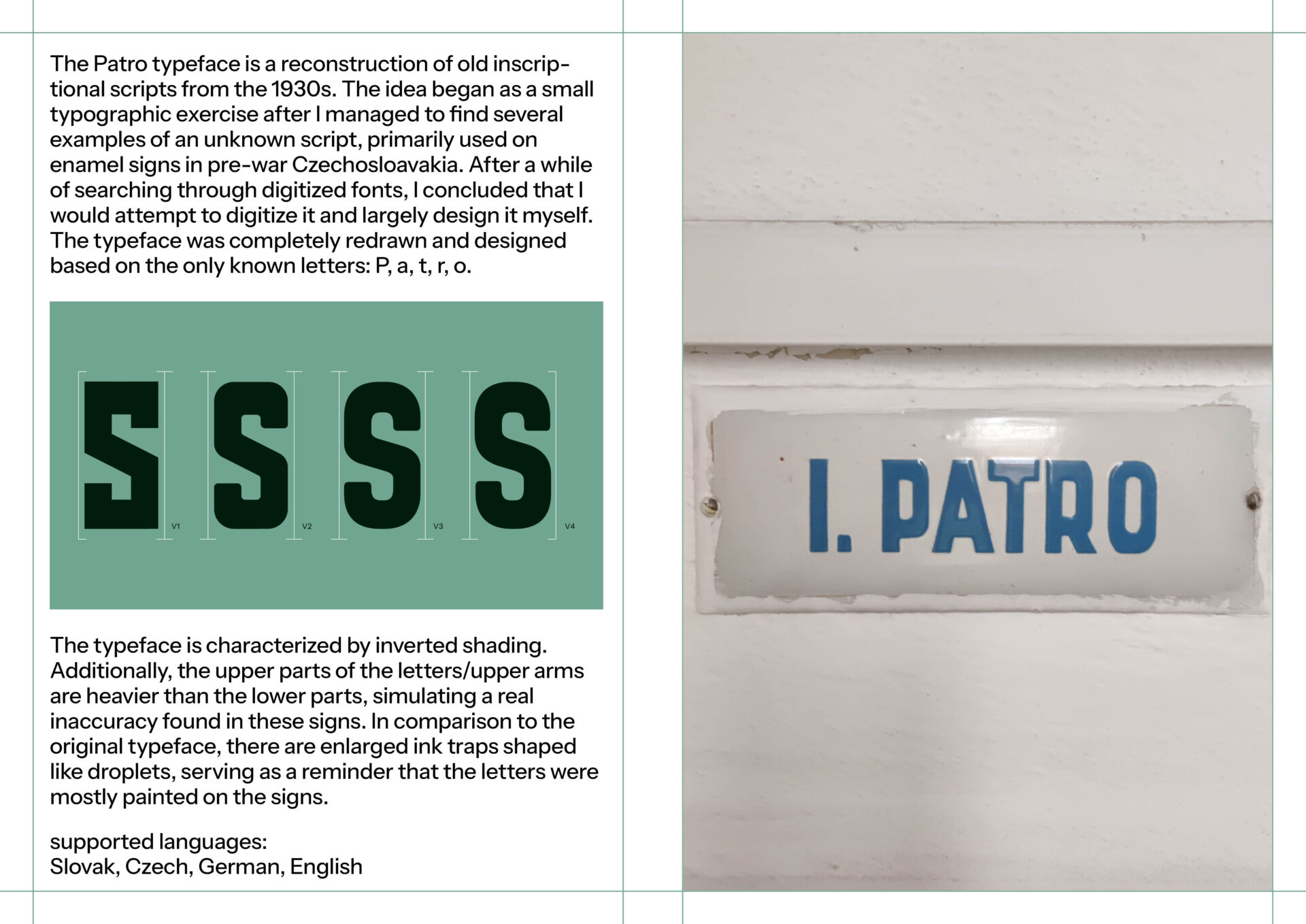 Patro Typeface gallery 13 — Studio Asymetric